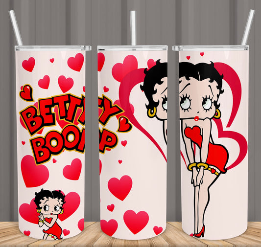 Betty Boop thermal tumbler